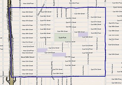 How to get to South Park Los Angeles with public transit - About the place
