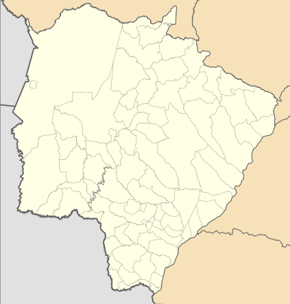 Location map Бразилэ Мато Гроссо до Сул