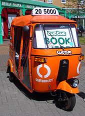 "tuc tuc" auto rickshaw in Brighton Marina Brighton to Newhaven along the coast 056.jpg