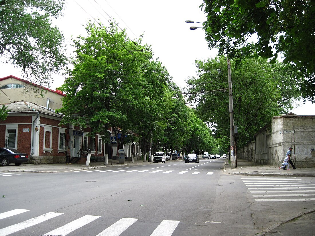 Strada București din Chișinău