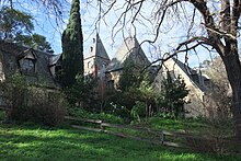 Buildings around Montsalvat Buildings Around Montaslavat.JPG