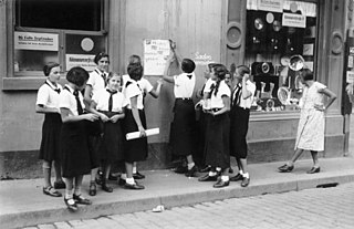 <i>Jungmädelbund</i> Youth organisation of the Nazi Party for girls