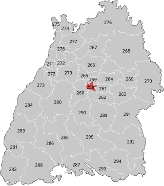 <span class="mw-page-title-main">Stuttgart I (electoral district)</span> Electoral constituency represented in the Bundestag