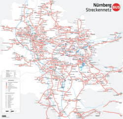 Нюрнберг Автобусная сеть 