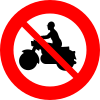 C22.2: No motorcycles