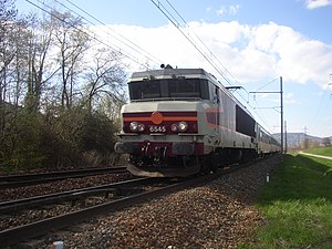 The CC 6545 near Chambéry