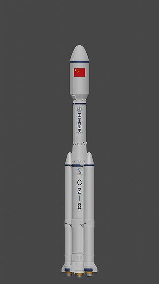 <span class="mw-page-title-main">Long March 8</span> Chinese orbital launch vehicle