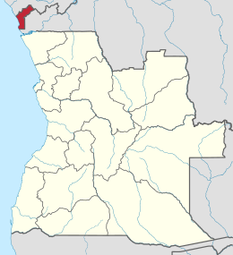 Cabinda - Sijainti