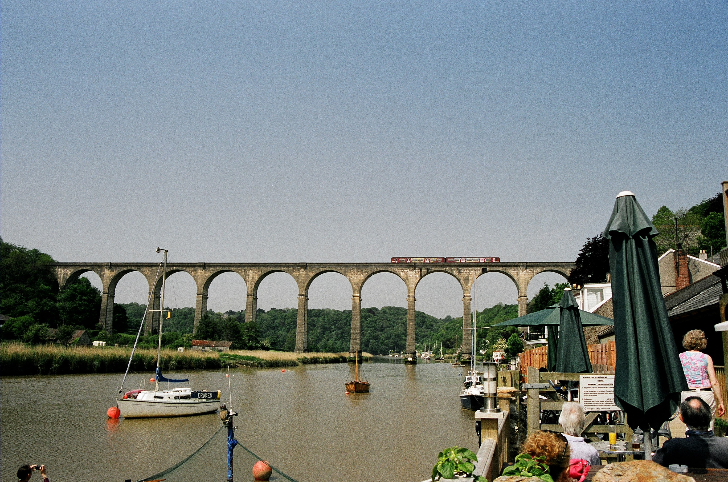 Tamar Valley Map - West Country, England, UK