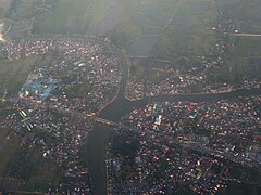 Calumpit from air