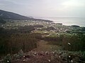 Cangas desde o Coto do Faro.