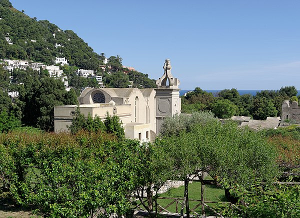 Certosa di San Giacomo, a Carthusian monastery founded in 1363