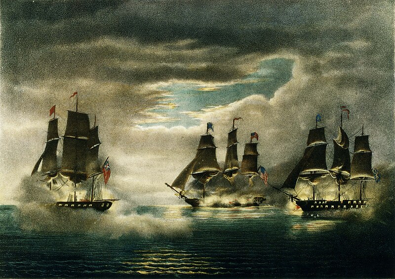File:Capture of H.M. Ships Cyane & Levant, by the U.S. Frigate Constitution.jpg