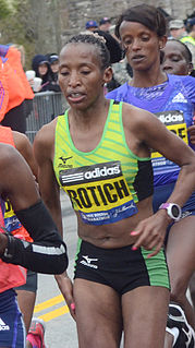 Caroline Rotich Kenyan long-distance runner