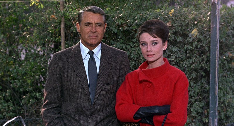 File:Cary Grant and Audrey Hepburn in Charade 2.jpg