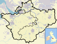 Cheshire outline map with UK (2009).png