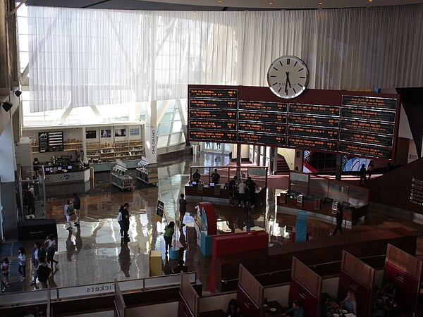 Interior of the Cinerama Dome in 2019