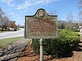 Confederate Cemetery historical marker