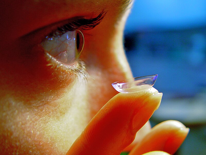 lentille de couleur