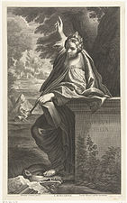 Cornelis Bloemaert, Saint Margaret after Annibale Carracci.jpg