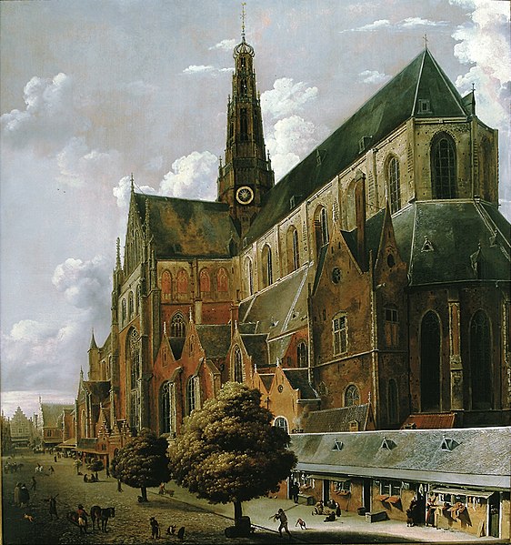 File:Cornelis Gerritsz Decker - Bavokerk van de Oude Groenmarkt - FHM OS-66-332.JPG