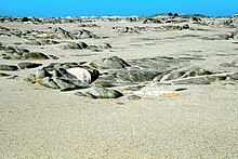 Peneplana granítica meteoritzada a la zona del Skeleton Coast National Park, Kunene (Namibia)