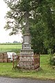 Čeština: Kříž na okraji vesnice Dětřichov, Olomoucký kraj English: A wayside cross in Dětřichov, Olomouc Region, CZ