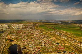 Старая Валатава з вышыні птушынага палёту, май 2022 г.