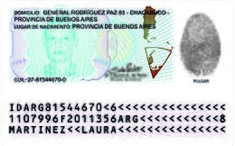 Back side of current version of the DNI DNI Argentina 2020 Reverso 01.jpg