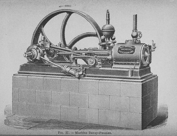 Stationary Davey-Paxman engine from the 1890s.