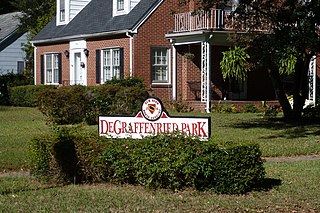 <span class="mw-page-title-main">DeGraffenried Park Historic District</span> Historic district in North Carolina, United States