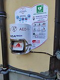 Миниатюра для Файл:Defibrillatore a Rosignano Marittimo (Giulio Pacini).jpg