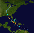 Thumbnail for Meteorological history of Hurricane Dennis