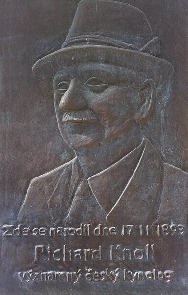 File:Detail of Plaque of Richard Knoll in Rouchovany.jpg
