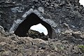   Kirkjan, lava tube structure at Dimmuborgir, Iceland