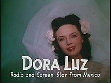 Dora Luz, The Three Caballeros'un fragmanında (1944)