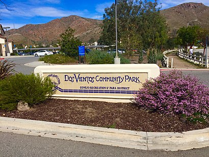 How to get to Dos Vientos Community Park with public transit - About the place