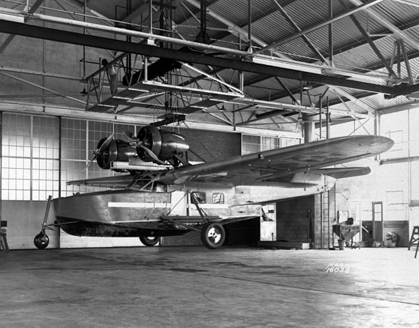 Douglas OA-4A with tricycle landing gear at Langley