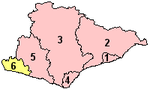 Områder i Sussex