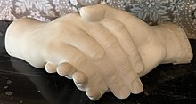 Edmonia Lewis, hands of Gerrit Smith and his wife Ann Carroll Fitzhugh