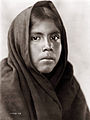 Edward S. Curtis, Qahatika maiden, Arizona, 1907.jpg