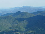 Vist des del costat sud del Taga (entre coll de Jou i el cim).