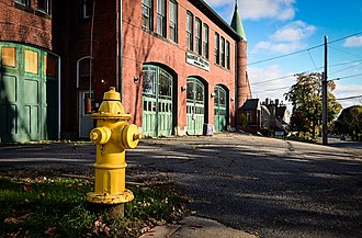 The old Elm Street fire station in Gardner MA Elm Street Fire Station.jpg