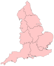 England Regions - Blank.svg
