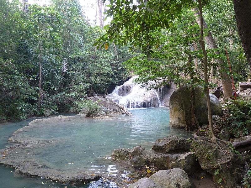 File:Erawan Waterfall Level 2 P1110144.JPG