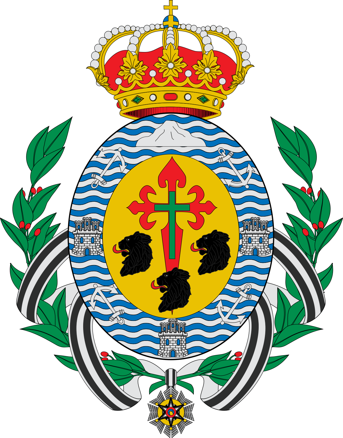 Escudo de Santa Cruz de Tenerife - Wikipedia, la enciclopedia libre