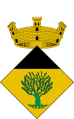 D'oro, all'olivo sradicato di verde, al capo di nero (Els Guiamets, Spagna)