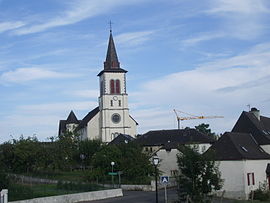 L'église d'Esquiule