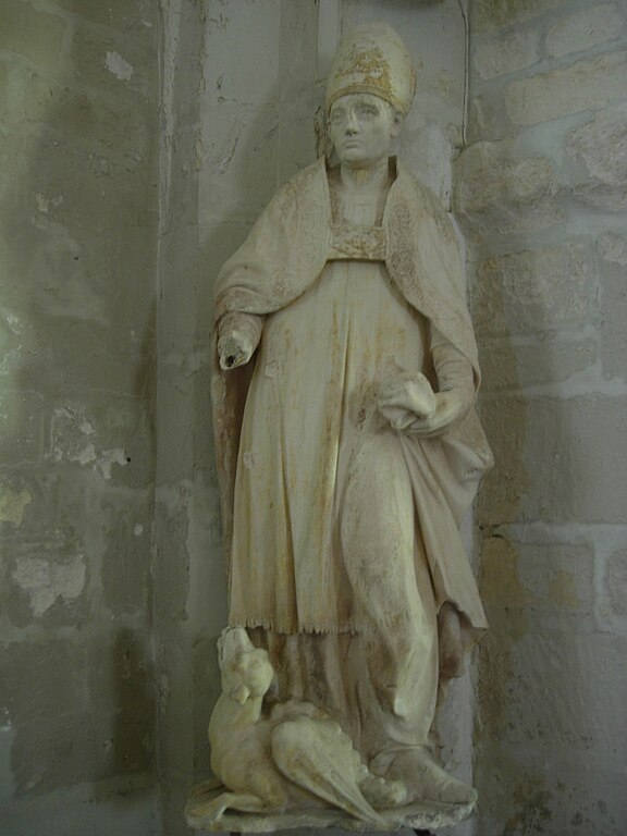 *Un Saint, un Miracle* : Saint Loup de Troyes (395-479) : il guérit une femme paralysée depuis deux années 576px-Estissac_Saint_Loup