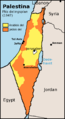 FNs opprinnelige delingsplan av Palestinamandatet.